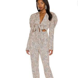 Lovers + Friends Animal Print Jumpsuit